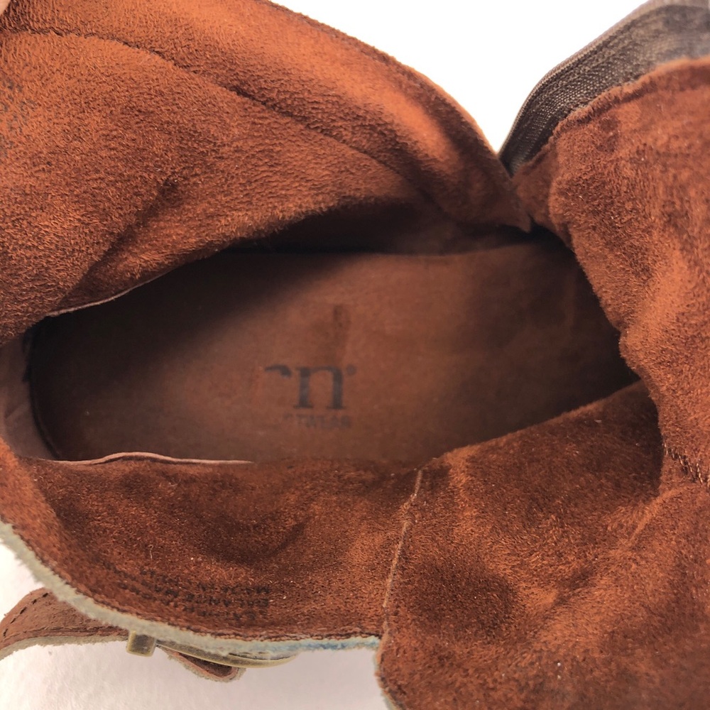 Born Jorgette Taupe Leather Ankle Boots 7.5M - Picture 9 of 15